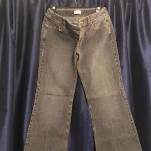 Ann Taylor Loft size 4 black flare jean